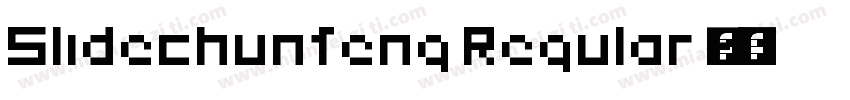 Slidechunfeng Regular 普通字体转换